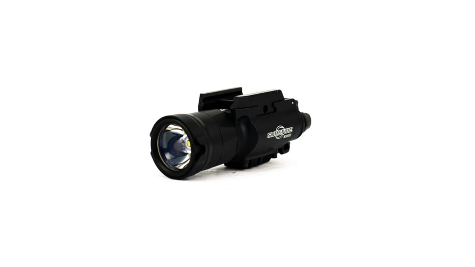 SureFire MasterFire XH30 Ultra-High Dual-Output LED Weapon Light, 123A, White, 1000 Lumens, Black, XH30