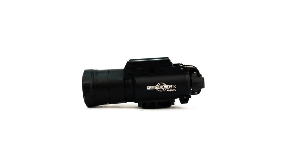 SureFire MasterFire XH30 Ultra-High Dual-Output LED Weapon Light, 123A, White, 1000 Lumens, Black, XH30