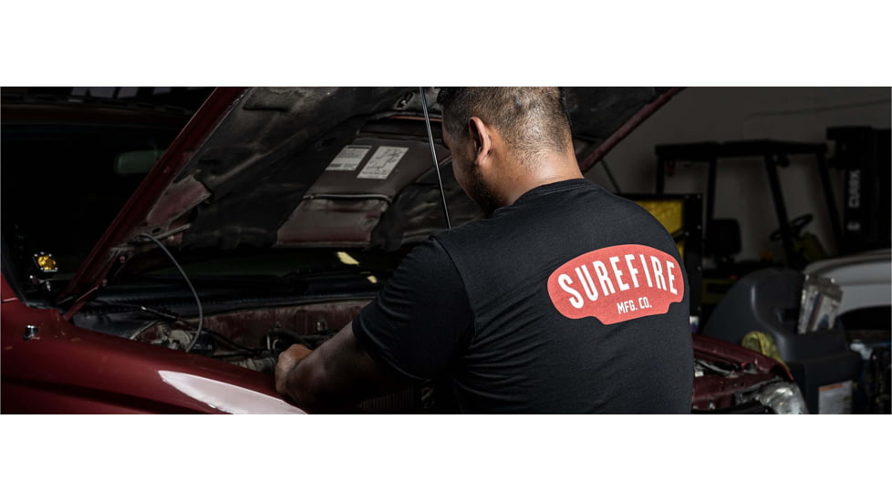 SureFire MFG, Black, L, SST-MFG-BK-L