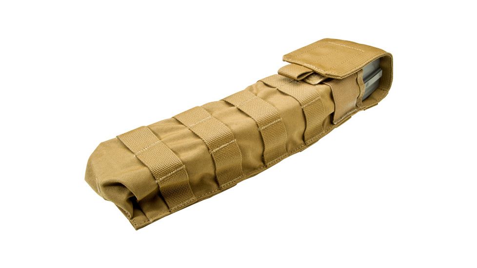 Surefire Molle Pouch for 100-Round High Capacity Magazine, Coyote Brown V93