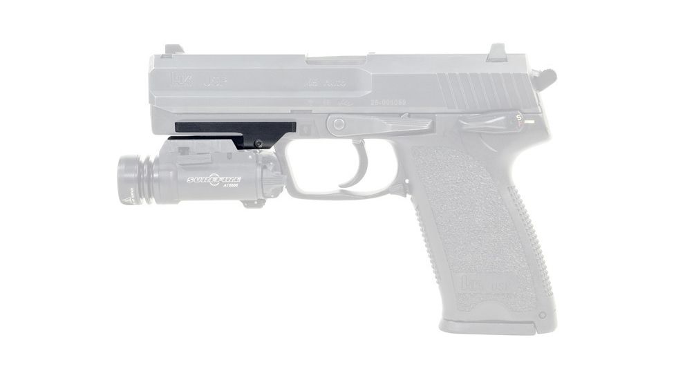 SureFire MR09 X200 Weaponlight Mount on HK USP Standard Size Gun