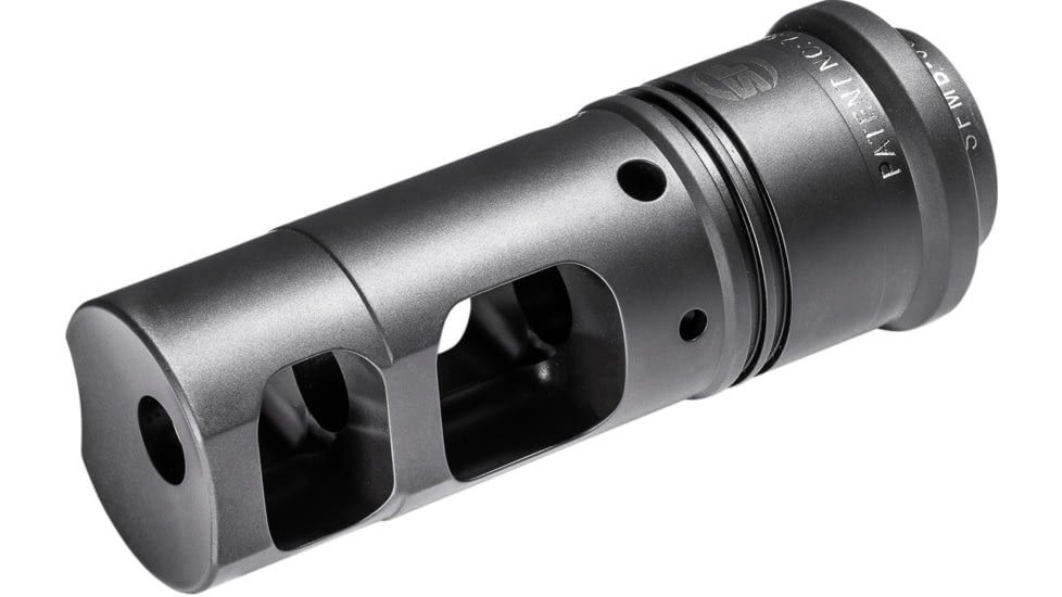 SureFire Muzzle Brake/Suppressor Adapter, 5.56mm M16/AR, 1/2-28 Threads, NSN 1005-01-668-7486, SFMB-556-1/2-28