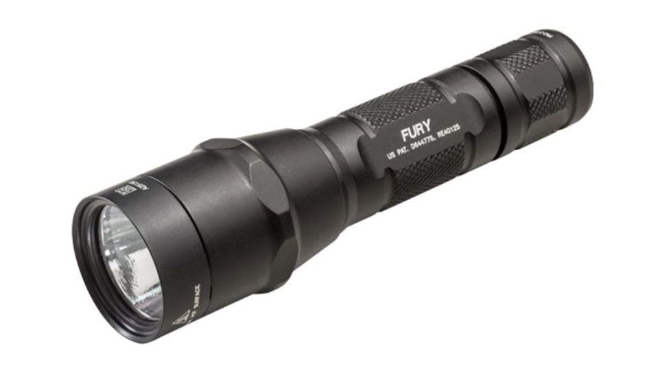 SureFire P2X Fury Dual-Output LED Flashlight, 600 Lumens P2XC-A