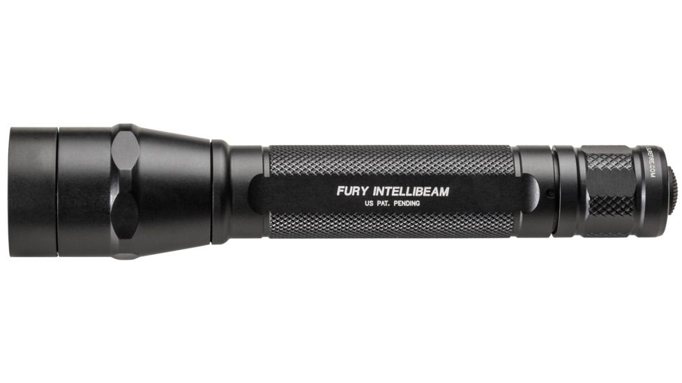 SureFire P3X Fury 1000 Lumens Flashlight, w/IntelliBeam Technology, Black P3XIB-A-BK