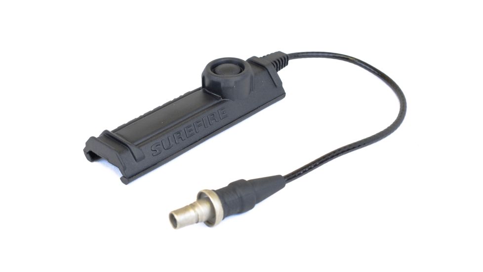 Surefire Plug-In Tape Switch with Picatinny Rail Pad for WeaponLights, 7in Cable, SR07