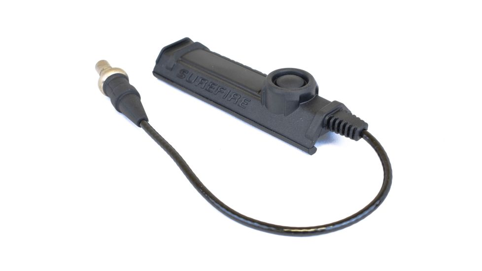 Surefire Plug-In Tape Switch with Picatinny Rail Pad for WeaponLights, 7in Cable, SR07