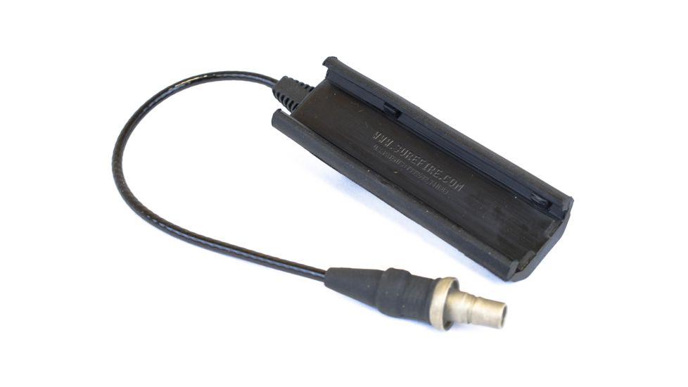 Surefire Plug-In Tape Switch with Picatinny Rail Pad for WeaponLights, 7in Cable, SR07