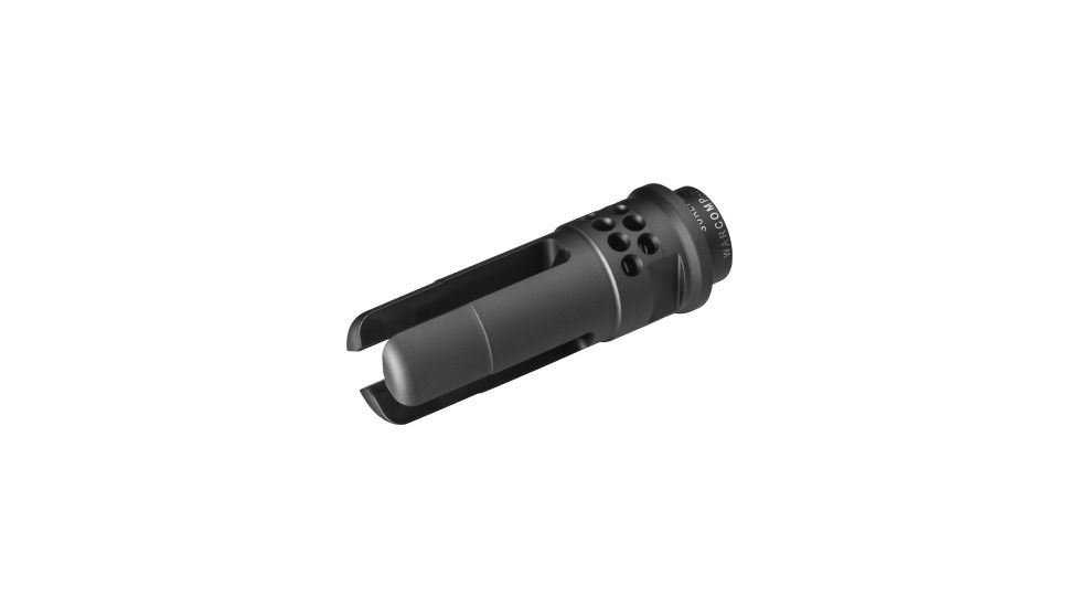 SureFire Ported 3 Prong Flash Hider For HK417, Black, WARCOMP-762-M15X1