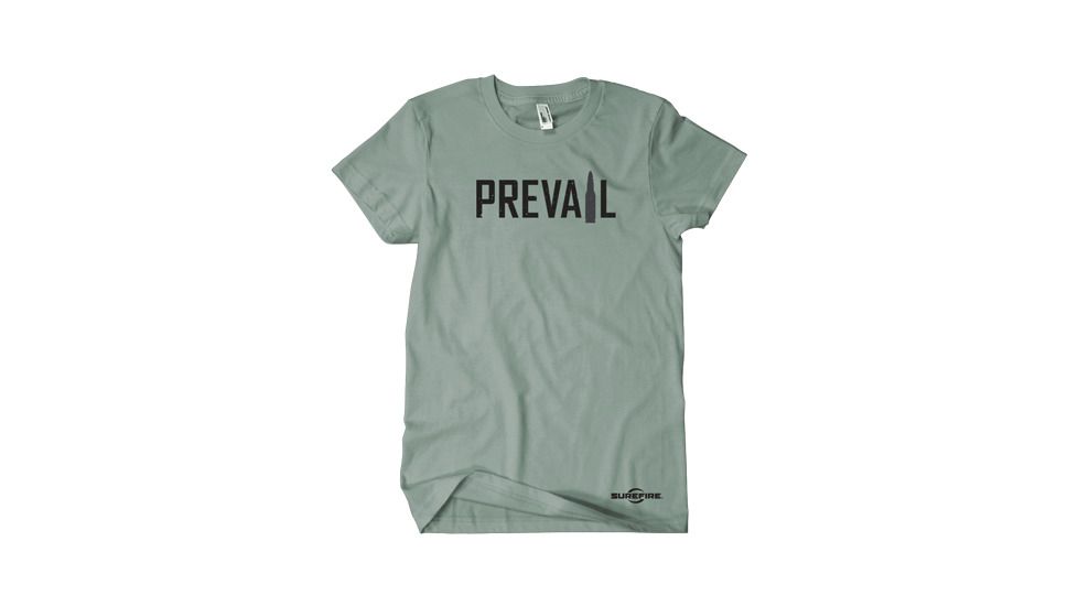 SureFire Prevail T-Shirt,Short Sleeve,Green,2XL SST-PR-GN-05