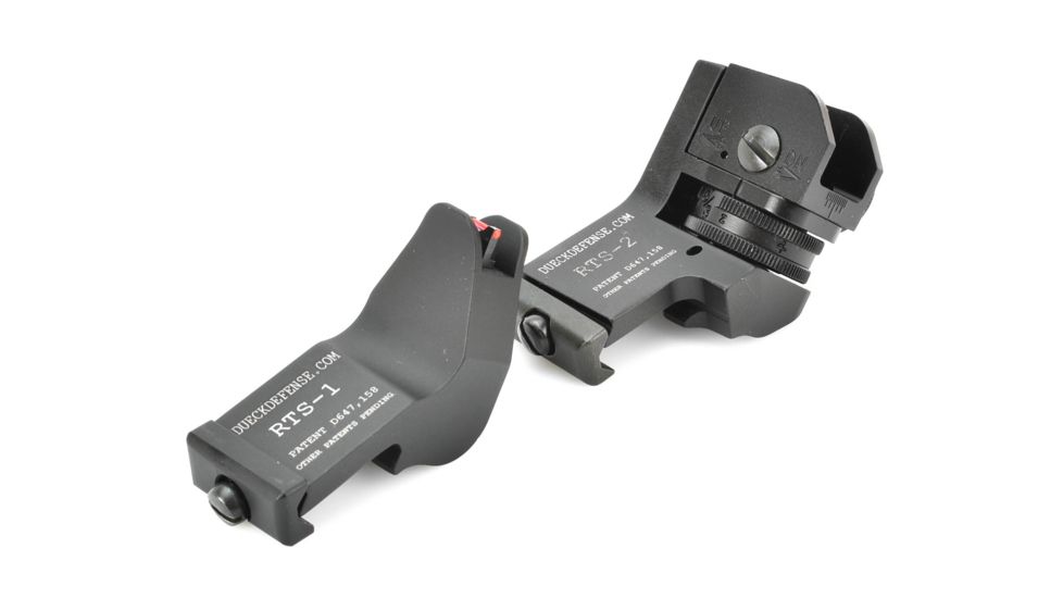 Surefire Rapid Transition Sights, Fiber Optic Sight, Red/Green 193979