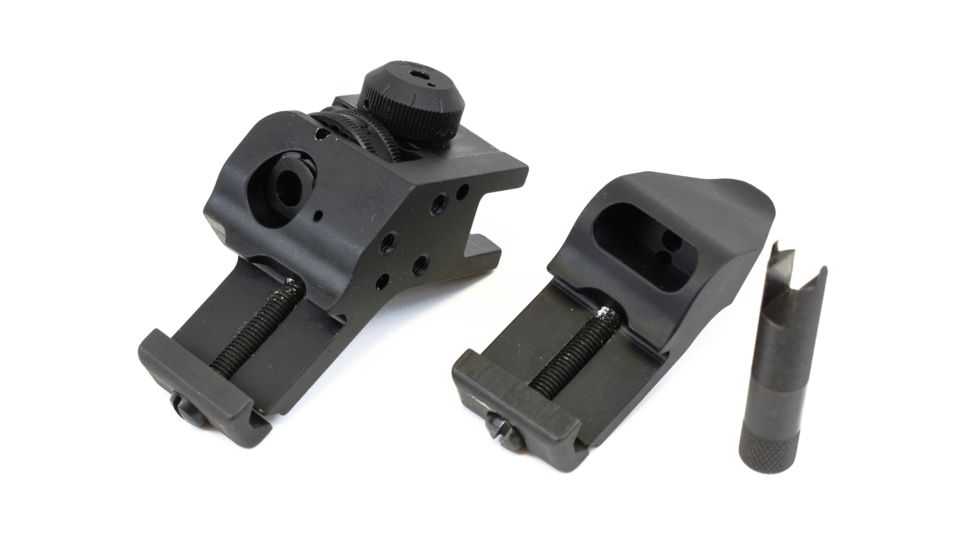 SureFire Rapid Transition Sights, Fiber Optic Sight, Red/Green, DD-RTS-FO