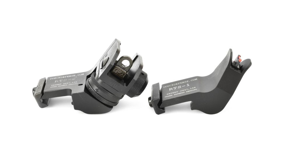 Surefire Rapid Transition Sights, Fiber Optic Sight, Red/Green 193979