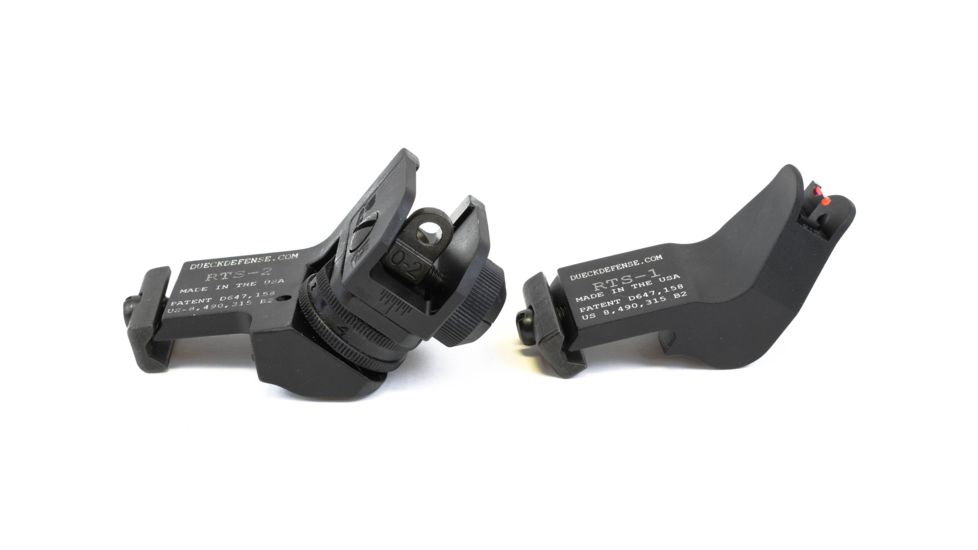 Surefire Rapid Transition Sights, Fiber Optic Sight, Red/Green 193979