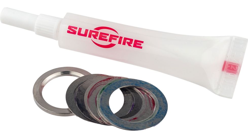 SureFire Replacement Shim Kit, FH556RC-1/2-28, Black, Z-70031