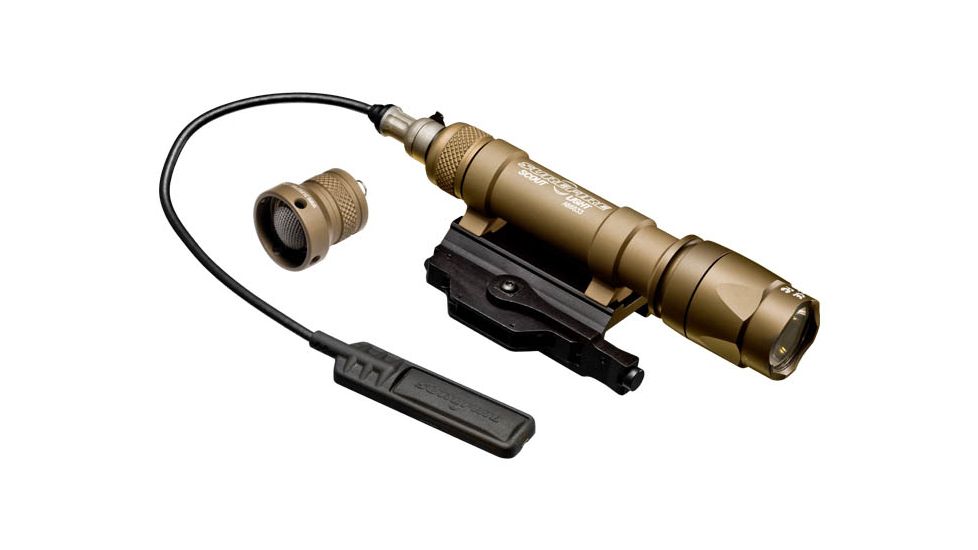 Surefire Scout 200 Lumens LED Weapon Mount Flashlight Kit, Tan M620C-TN-KIT01