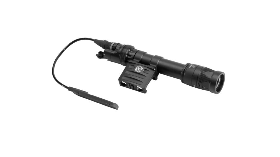 SureFire Scout LED Weapon Light, CR123A, RM45 Mount Attachment, White light and infrared, 350 Lumens, Black, M612V-BK