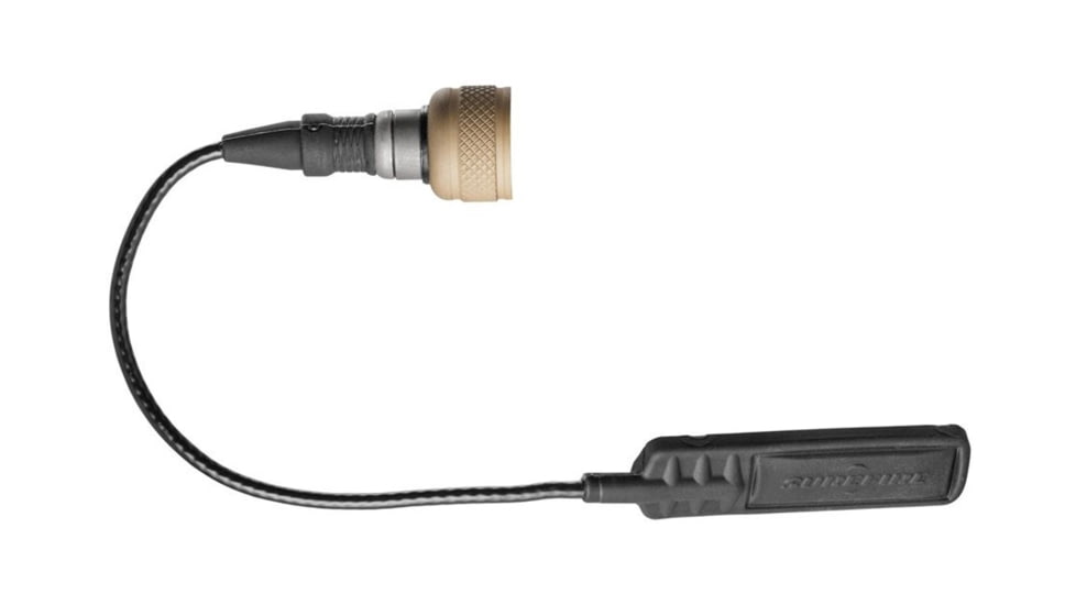 SureFire Remote Pressure Switch Assembly, Scout Light WeaponLights, Black, UE07-TN