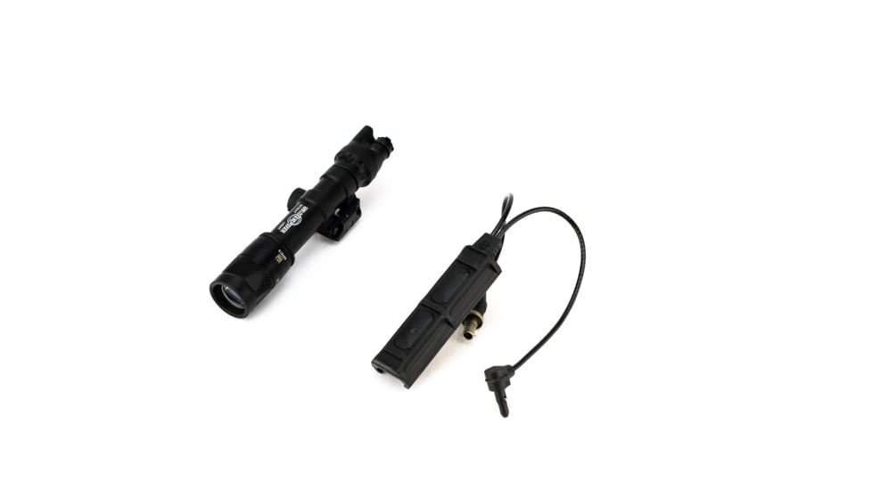 SureFire Scout LED Weapon Light, CR123A, Screw Attachment, White light and infrared, 350 Lumens, Black, M603V-BK