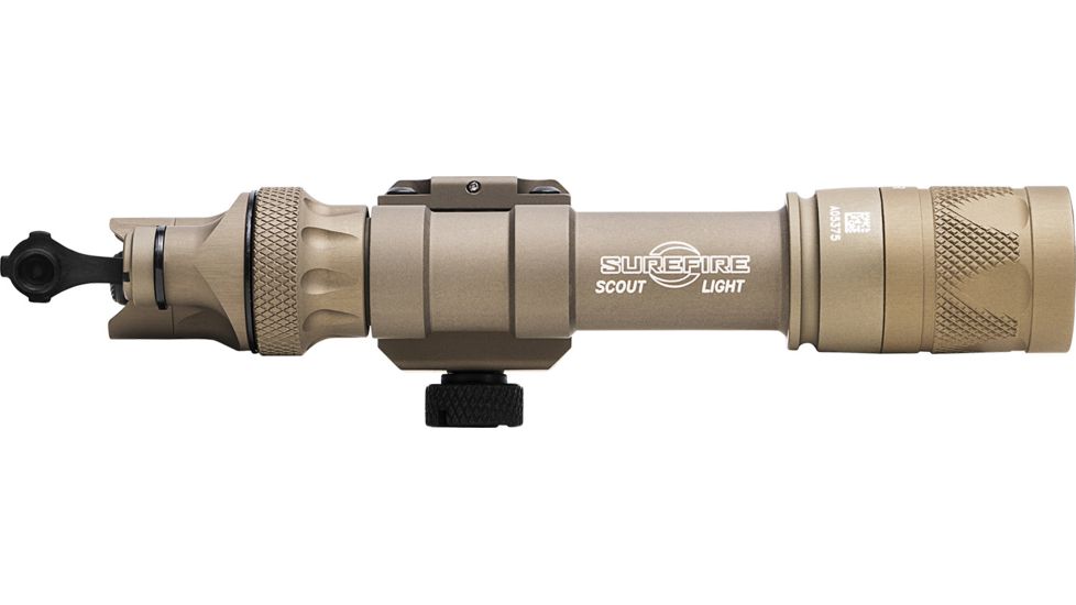 SureFire Scout LED Weapon Light, CR123A, Screw Attachment, White light and infrared, 350 Lumens, Tan, M603V-TN