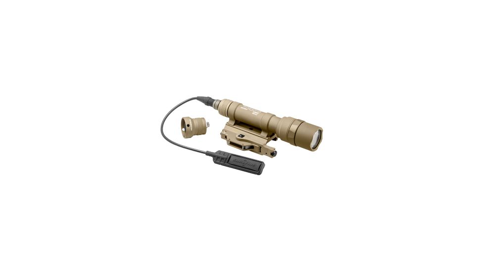 SureFire Scout Light Weapon Light, Throw Lever Mount, 500 Lumens, Tan M620U-A-TN