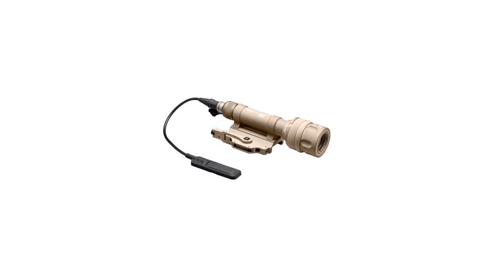 SureFire Scout Light Weapon Light, Wh/Ir, 150 Lumens/120Mw, Tan M600V-A-TN