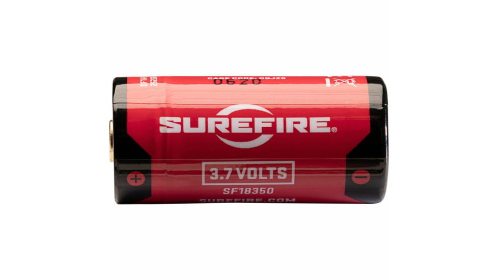SureFire SF18350 Surefire Micro USB Lithium Ion Rechargeable Battery, SF18350