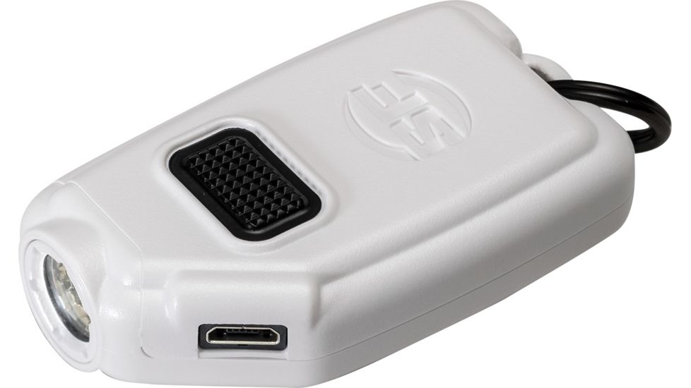 SureFire Sidekick Compact Pocket Light, Rechargable Battery, 5/60/300 Lumens, White SIDEKICK-WHT