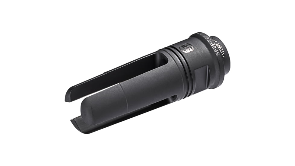 SureFire 3 Prong Flash Hider, M16, M4, 5.56x45mm NATO, 5/8x24, Nitride, Black, SF3P-556-5/8-24