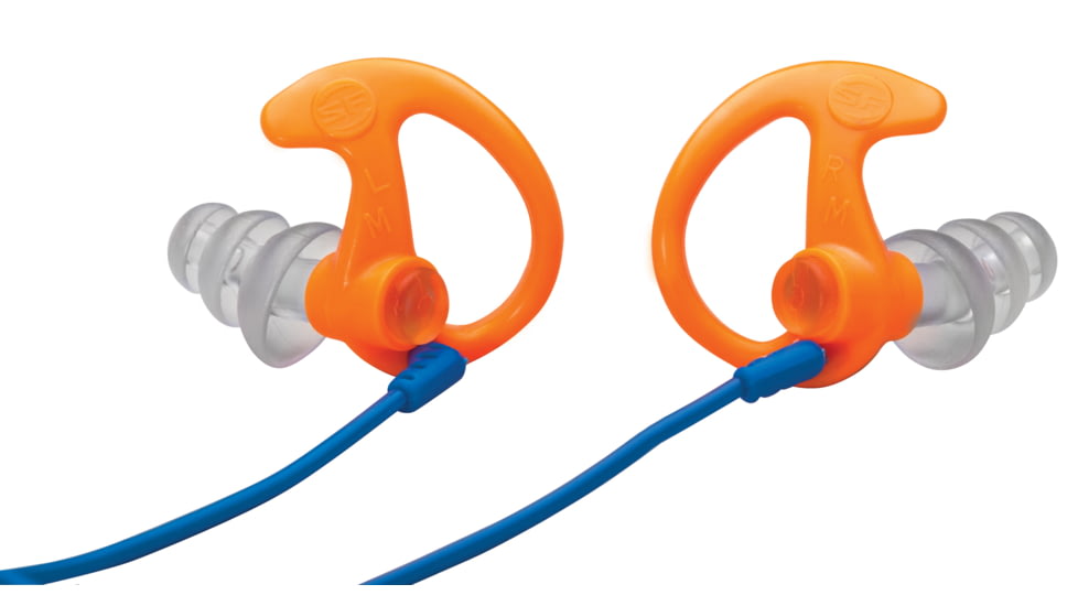 Surefire Sonic Defender Max EP5 Hearing Protectors, Medium, Orange, 1 Pair EP5-OR-MPR
