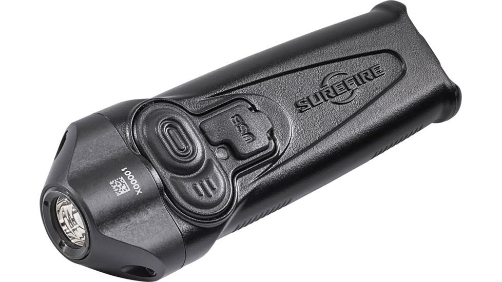 SureFire Stiletto Multi-Output Rechargeable Pocket LED Flashlight, 650 Lumens, Black PLR-A