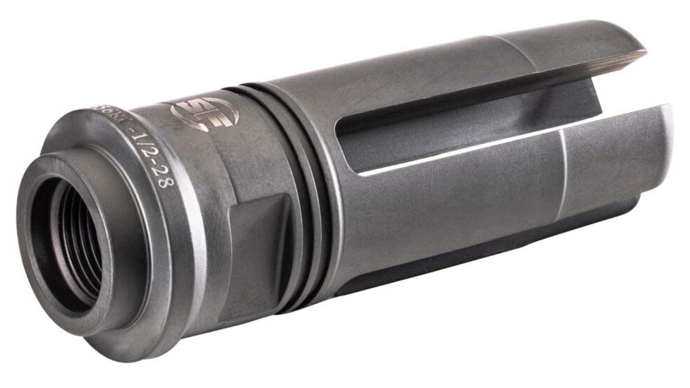 SureFire Suppressors Socom 4-Prong Flash Hider, Black, FH556RC-1/2-28