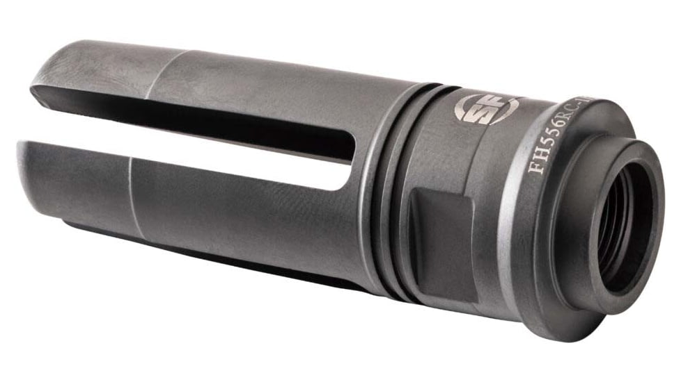 SureFire Suppressors Socom 4-Prong Flash Hider, Black, FH556RC-1/2-28