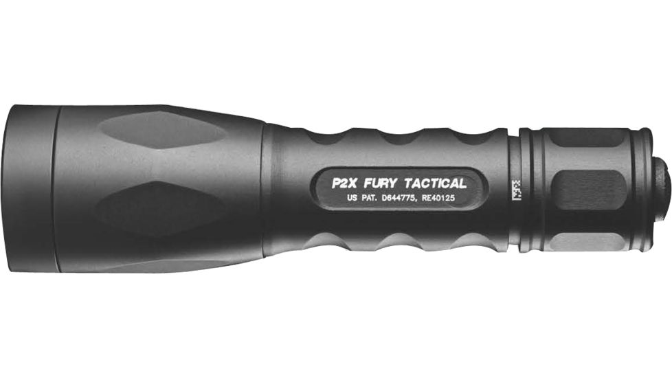 Surefire Fury Combatlight Single Stage 500 Lumen LED Flashlight with 2 123A Lithium Batteries