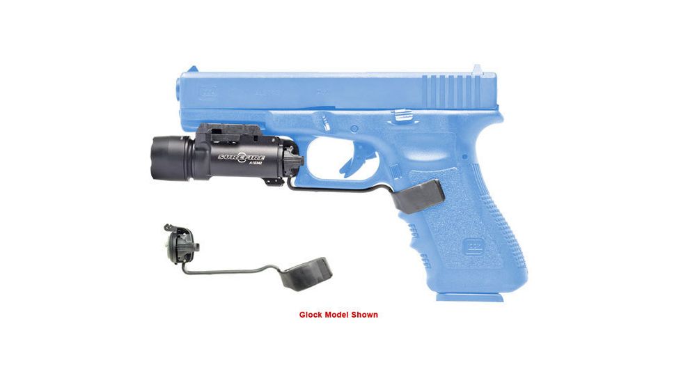 Sure-Fire X200 Weaponlight Remote Slimline Switch on Glock Handgun