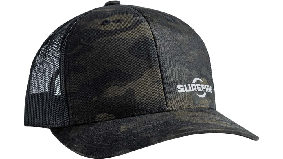 SureFire TRUCKER SNAPBACK, Multicam Black, OS, HAT-MCB-SFL