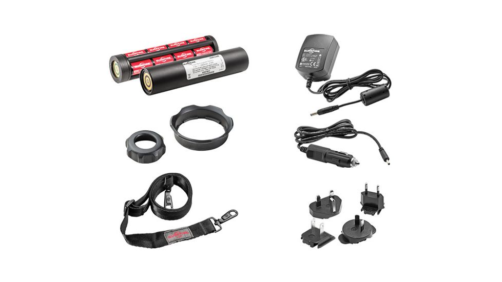 Surefire UDR Dominator 2400 Lumens Rechargeable LED Flashlight, Black UDR-A-BK