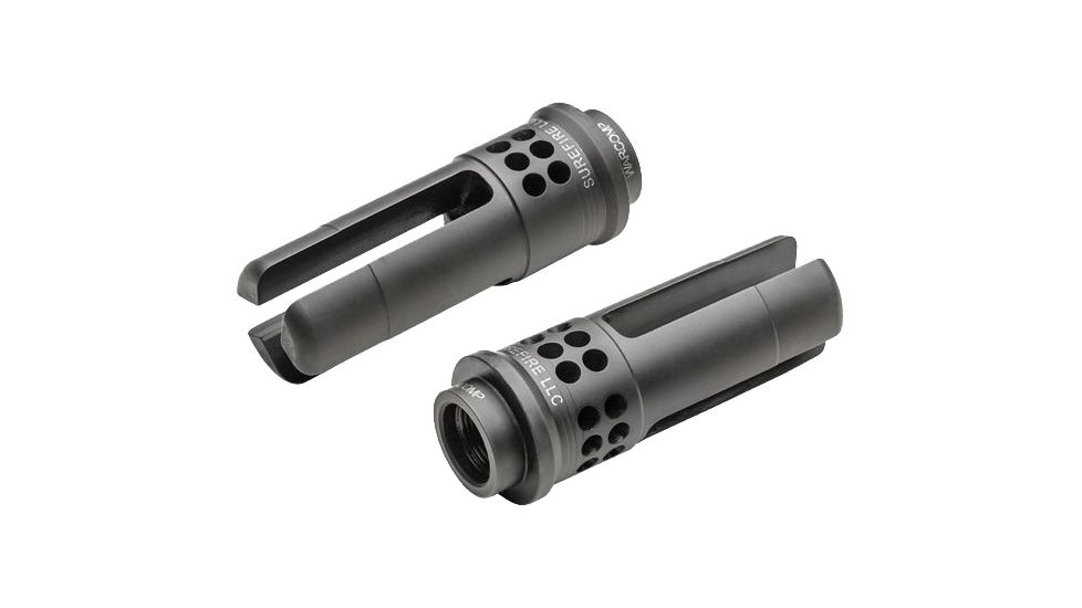 USED, SureFire Warcomp Flash Hider w/Suppressor Adapter, 7.62mm, 5/8-24 Threads, WARCOMP-762-5/8-24