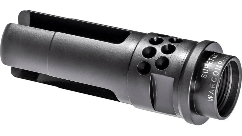 SureFire Warcomp Flash Hider w/Suppressor Adapter, 7.62mm, 5/8-24 Threads, WARCOMP-762-5/8-24