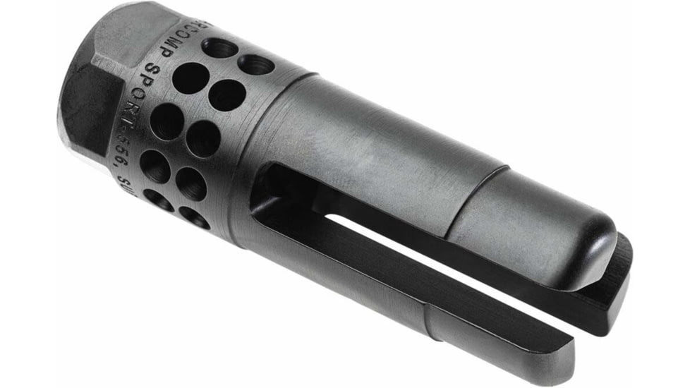 SureFire Warcomp Sport Flash Hider, 762-5/8-24, Black, WARCOMP-SPORT-762-5/8-24