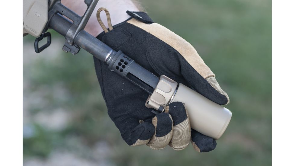 SureFire Warden-Blast Regulator, Multi Caliber, Dark Earth WARDEN-DE