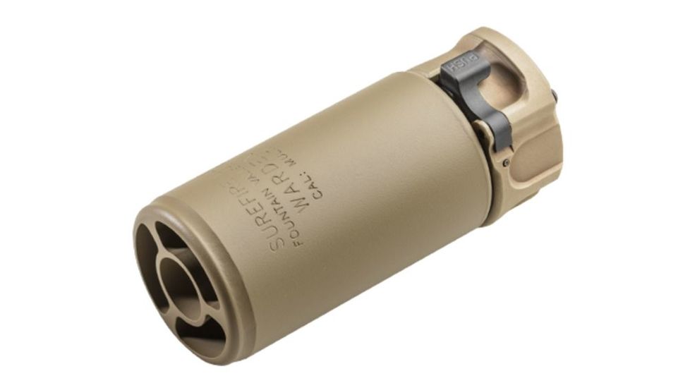 USED, SureFire Warden-Blast Regulator, Multi Caliber, Dark Earth WARDEN-DE