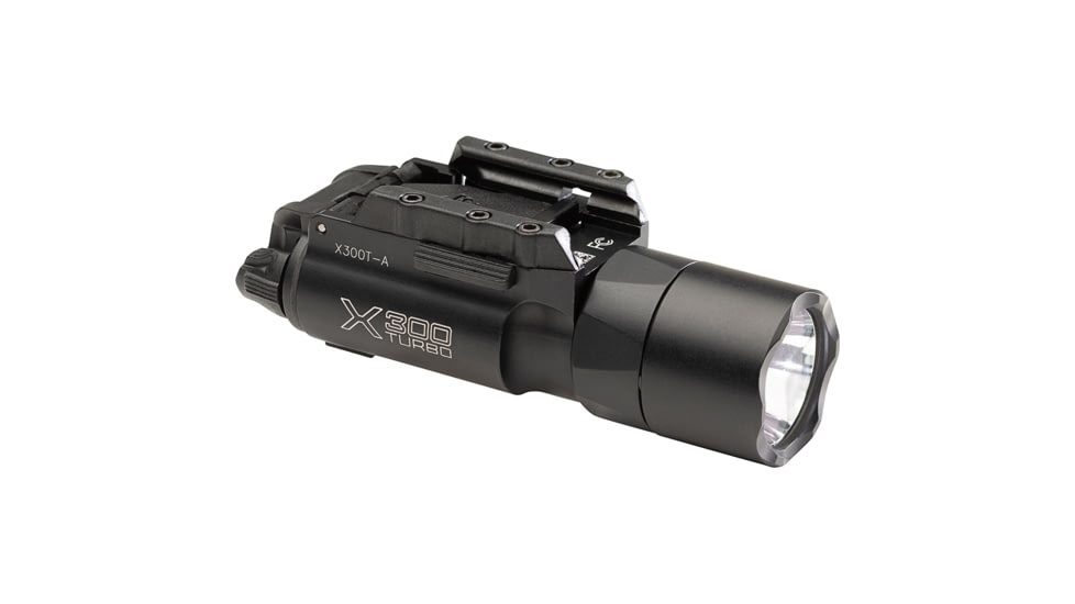 DEMO, SureFire X300T-A High-Candela LED Weapon Light, 123A Lithium, White Light, 650 Lumens, Black, X300T-A
