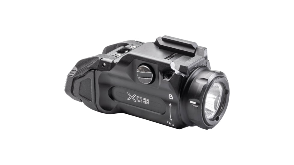 SureFire XC3 Compact 550 Lumens LED Weapon Light, 123A, Black, XC3-A