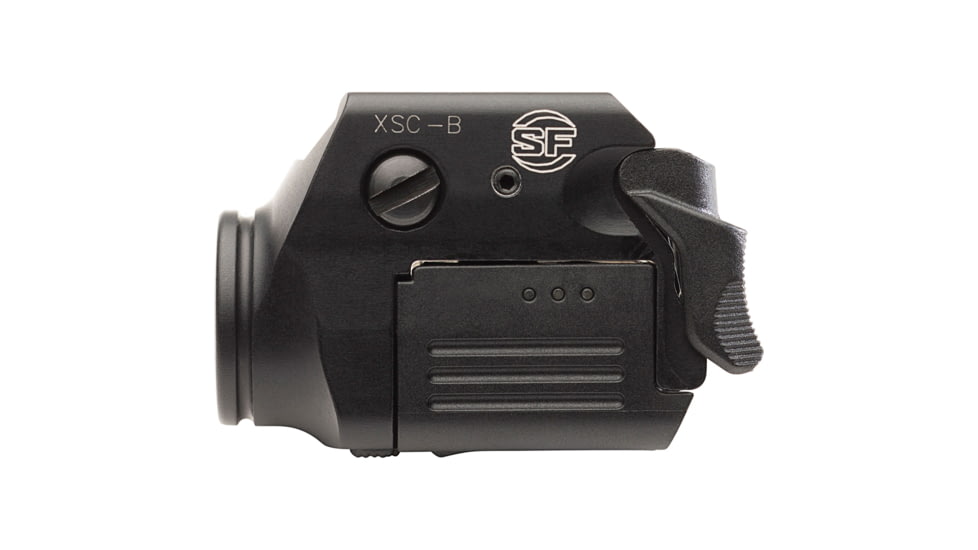SureFire XSC-B Micro Compact LED Pistol Light, 3.7V Lithium Polymer Battery, White, 350 Lumens, Black, XSC-B