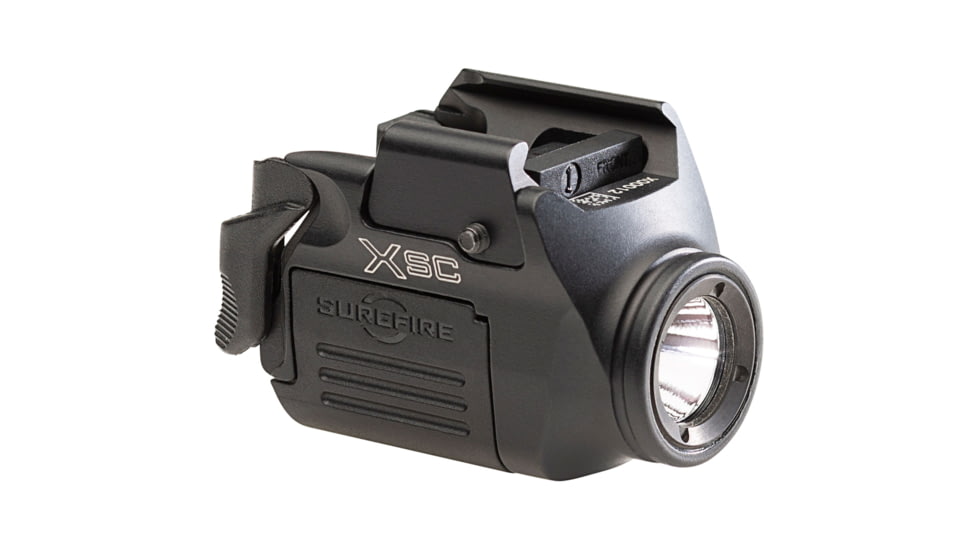 USED, SureFire XSC-B Micro Compact LED Pistol Light, 3.7V Lithium Polymer Battery, White, 350 Lumens, Black, XSC-B