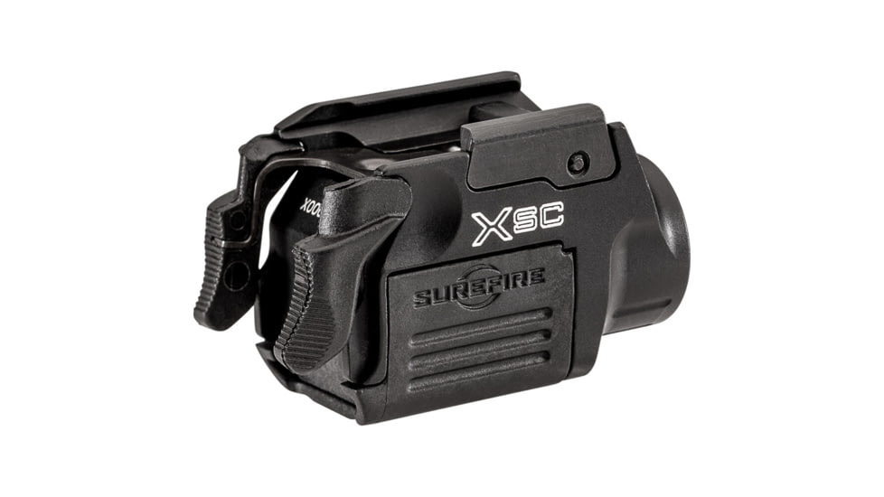 SureFire XSC Micro-Compact 350 Lumens Pistol Light , Glock Slimline G43X and G48 with Accessory Rail, White Light, Hard Anodized Black, XSC-A