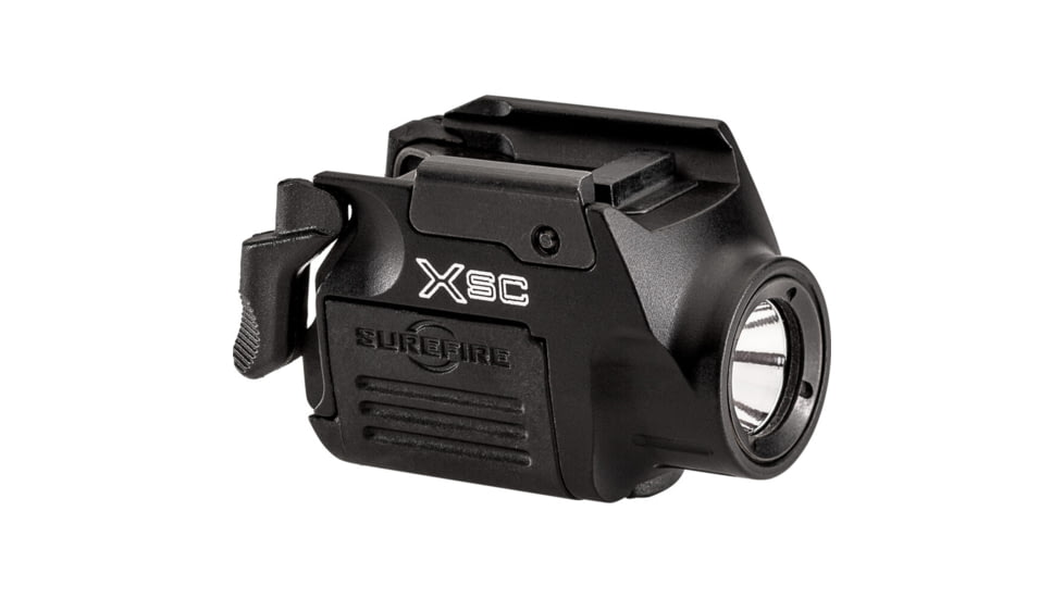 SureFire XSC Micro-Compact 350 Lumens Pistol Light , Glock Slimline G43X and G48 with Accessory Rail, White Light, Hard Anodized Black, XSC-A