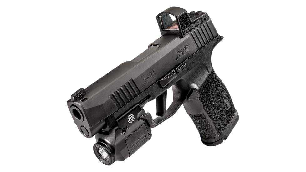 SureFire XSC Micro-Compact 350 Lumens Pistol Light, Sig Sauer P365 and P365 XL, White Light, Hard Anodized Black, XSC-P365