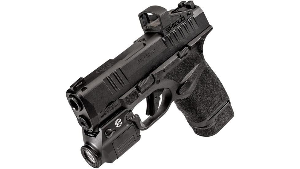 SureFire XSC Micro-Compact 350 Lumens Pistol Light, Springfield Armory Hellcat, White Light, Hard Anodized Black, XSC-HELLCAT