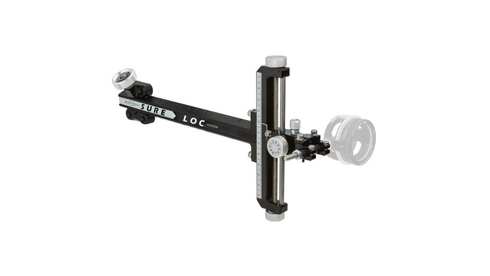 SureLoc Supreme Sight, Black 550 9 in. Extension LH SLSL5H9EB